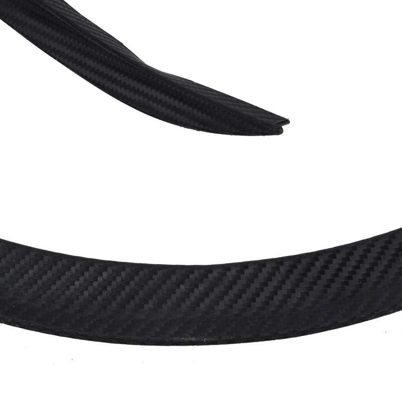 2 PCS 75cm Car Stickers Rubber Large Round Arc Strips Universal Fender Flares Wheel Eyebrow Decal St