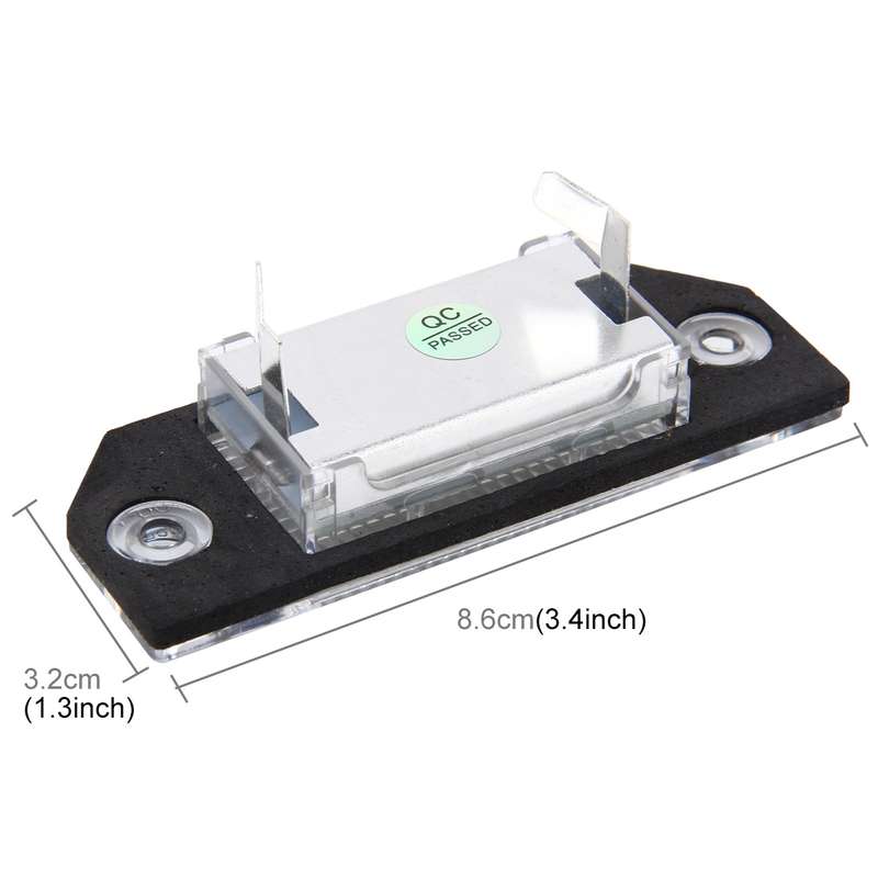2 PCS License Plate Light with 24 SMD-3528 Lamps for Ford Focus,2W 120LM,6000K, DC12V(White Light)