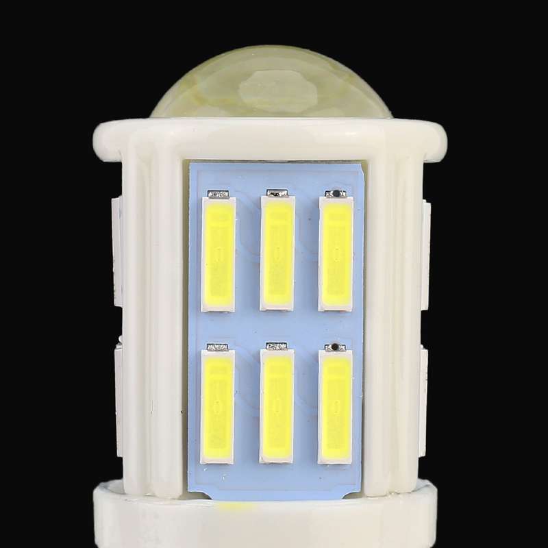 2 PCS 1156 / BA15S 4.5W DC 12V 6000K 290LM Car Auto Ceramics Turn Lights / Reversing Light 27LEDs SM