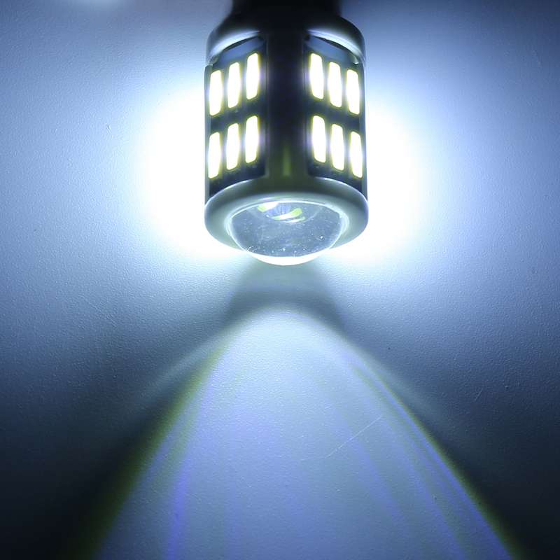 2 PCS 1156 / BA15S 4.5W DC 12V 6000K 290LM Car Auto Ceramics Turn Lights / Reversing Light 27LEDs SM