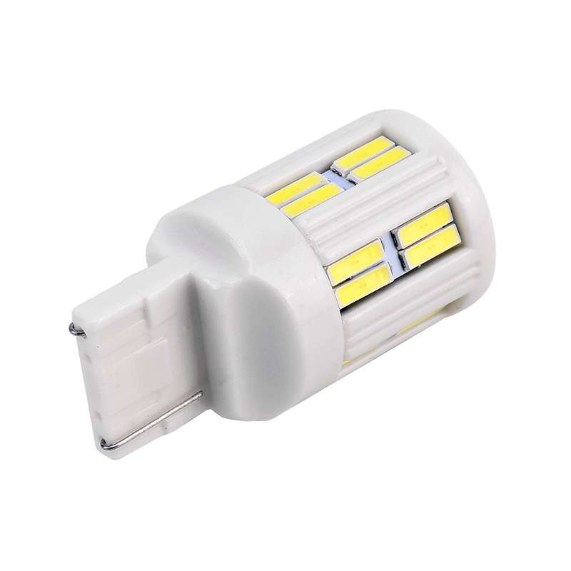 2 PCS T20 / 7440 3W DC 12V 6000K 200LM Car Auto Ceramics Turn Lights / Reversing Light 16LEDs SMD-70