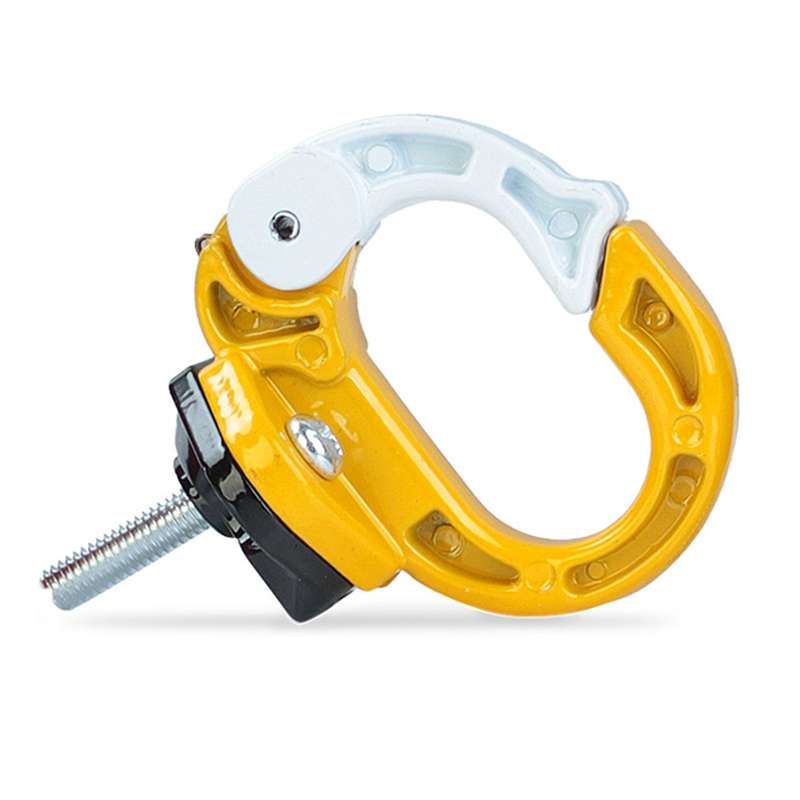 Durable Aluminum Alloy Bag Hook for Motorcycle / Bicycle(Black)