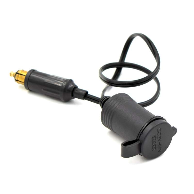 Car 15A 12-24V Multi-functional European Standard Connector Cigarette Lighter for BMW / Motorcycles