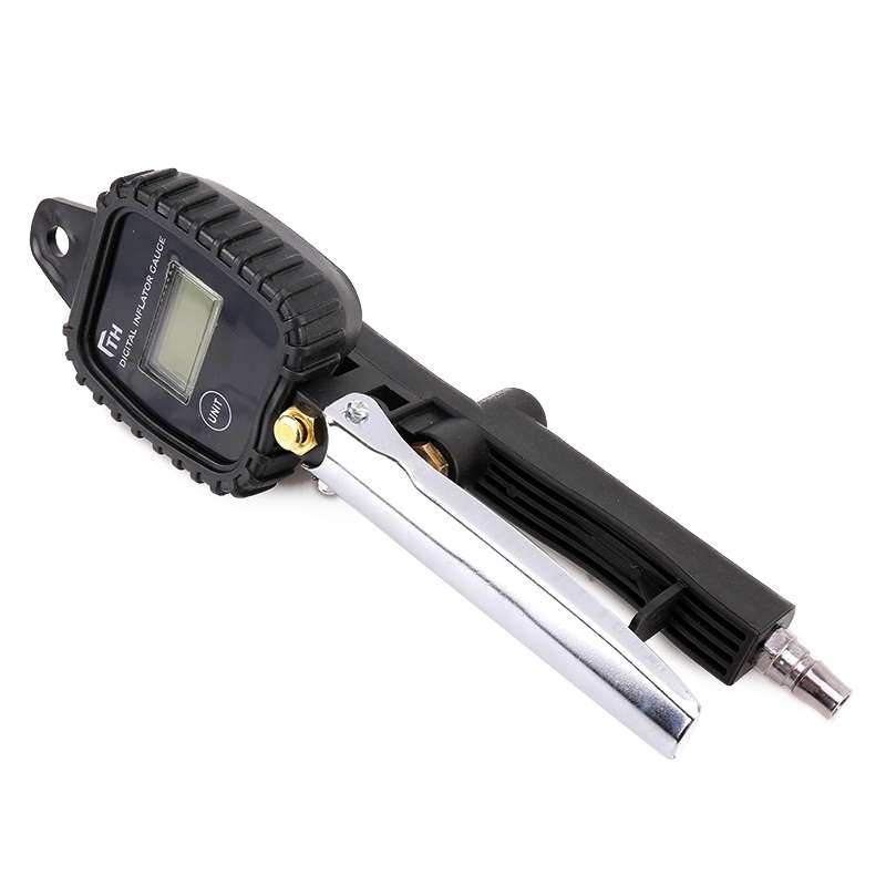 Car Multi-functional Digital LCD Display Tire Air Pressure Inflator Gauge Vehicle Tester Inflation M