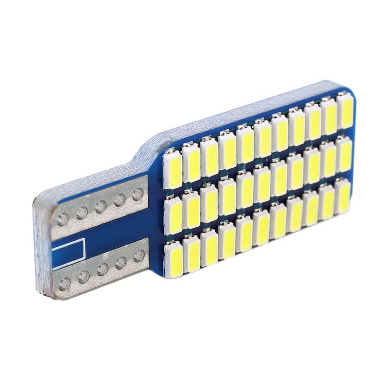 2 PCS T10 / W5W / 168 / 194 DC12V 1.2W 6000K 80LM 33LEDs SMD-3014 Car Reading Lamp Clearance Light,