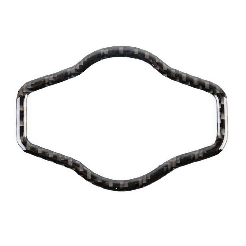 Car Carbon Fiber Headlight Switch Button Decorative Sticker for Audi A4L / A5 / Q5 2009-2016