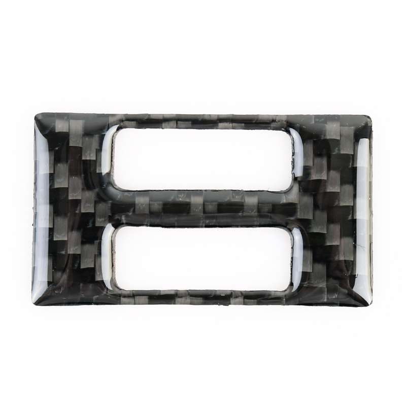 Car Carbon Fiber Air Conditioning Switch Decorative Sticker for Audi A4L / A5 / Q5 2009-2016
