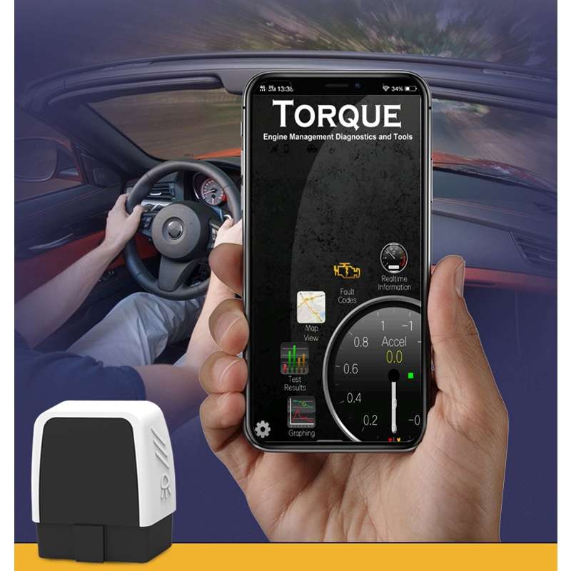 V08 Car V2.2 OBD2 Fault Detector OBD2 Bluetooth 4.0 Diagnostic Tool