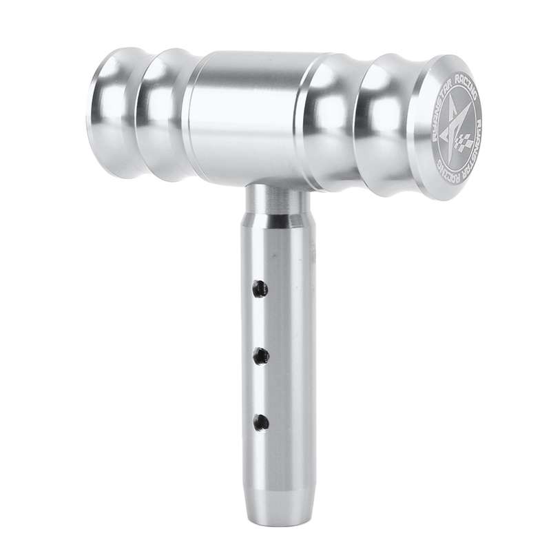 Universal Car Thread T-shaped Gear Head Gear Shift Knob(Black)