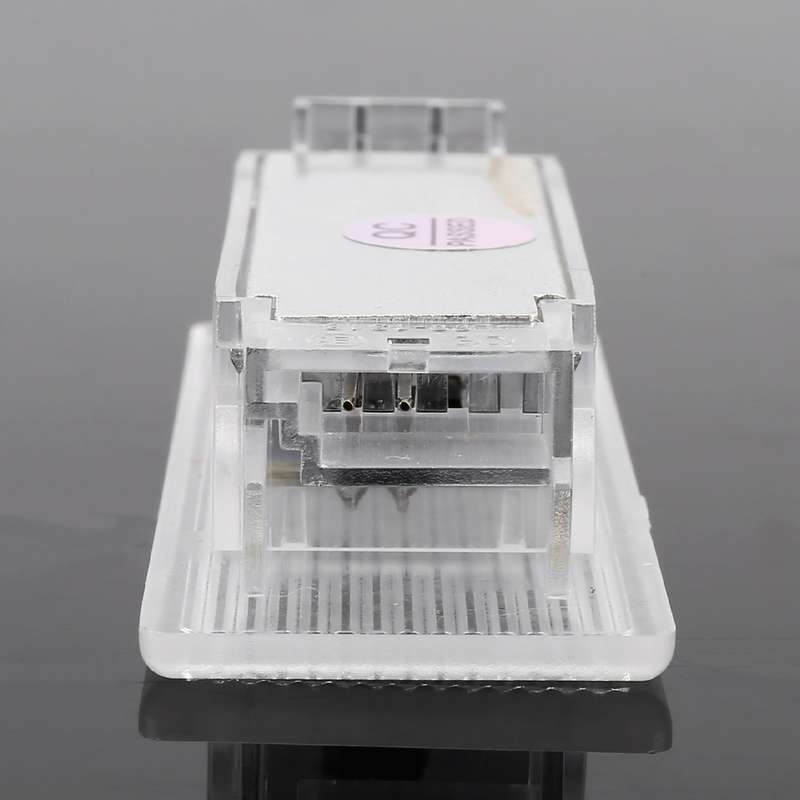 2 PCS LED Car DC 12V 1.5W 6000K 100LM Door Lights 18LEDs SMD-3014 Lamps for BMW F10(White Light)