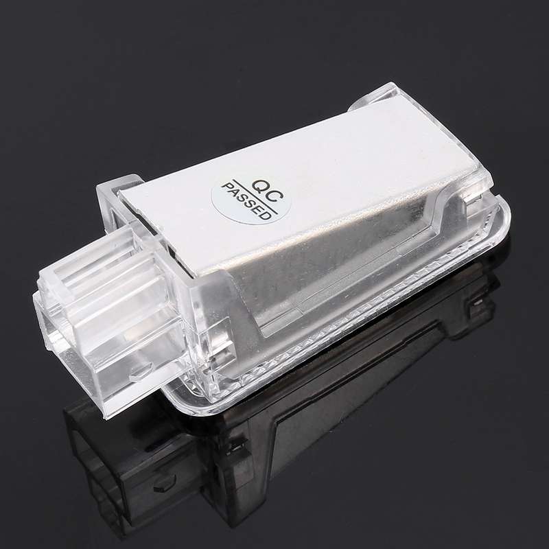 2 PCS LED Car DC 12V 1.5W Door Lights Lamps for Audi / Volkswagen(White Light)