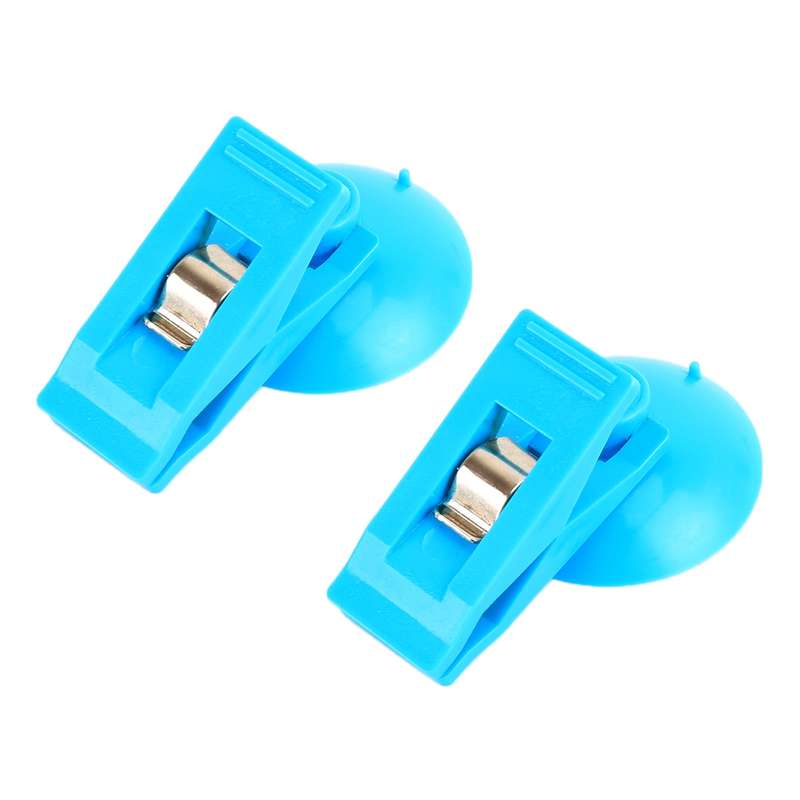 2 PCS Car Windshield Multi-functional Suction Cup Clip, Random Color Delivery