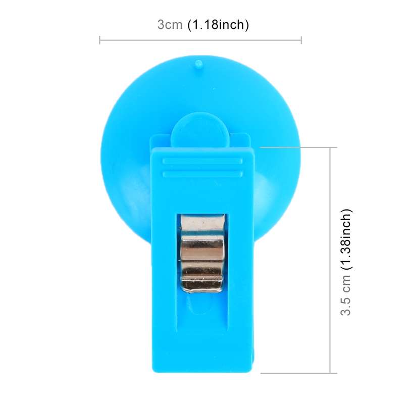 2 PCS Car Windshield Multi-functional Suction Cup Clip, Random Color Delivery