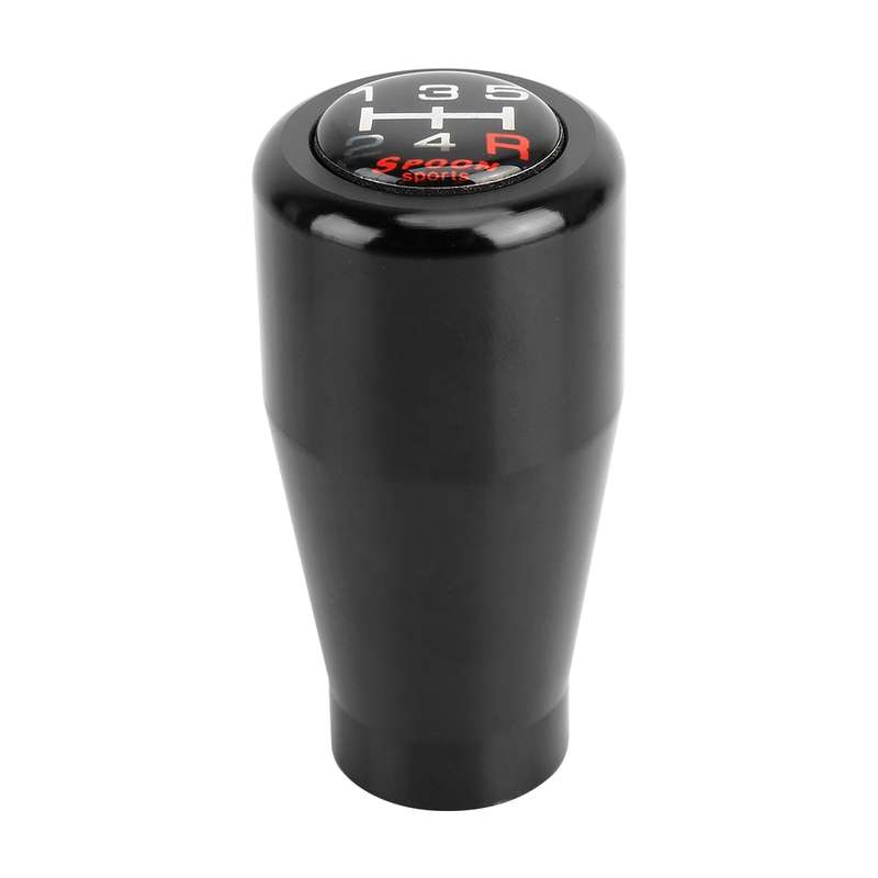 Universal Car Solid Color Cone Shape Shifter Manual Automatic Gear Shift Knob(Black)