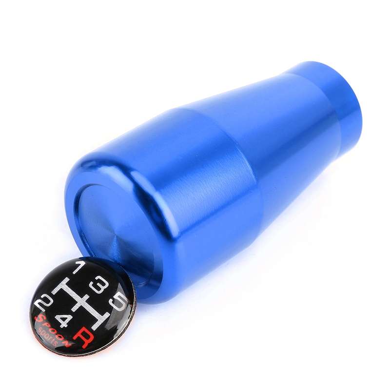 Universal Car Solid Color Cone Shape Shifter Manual Automatic Gear Shift Knob(Black)
