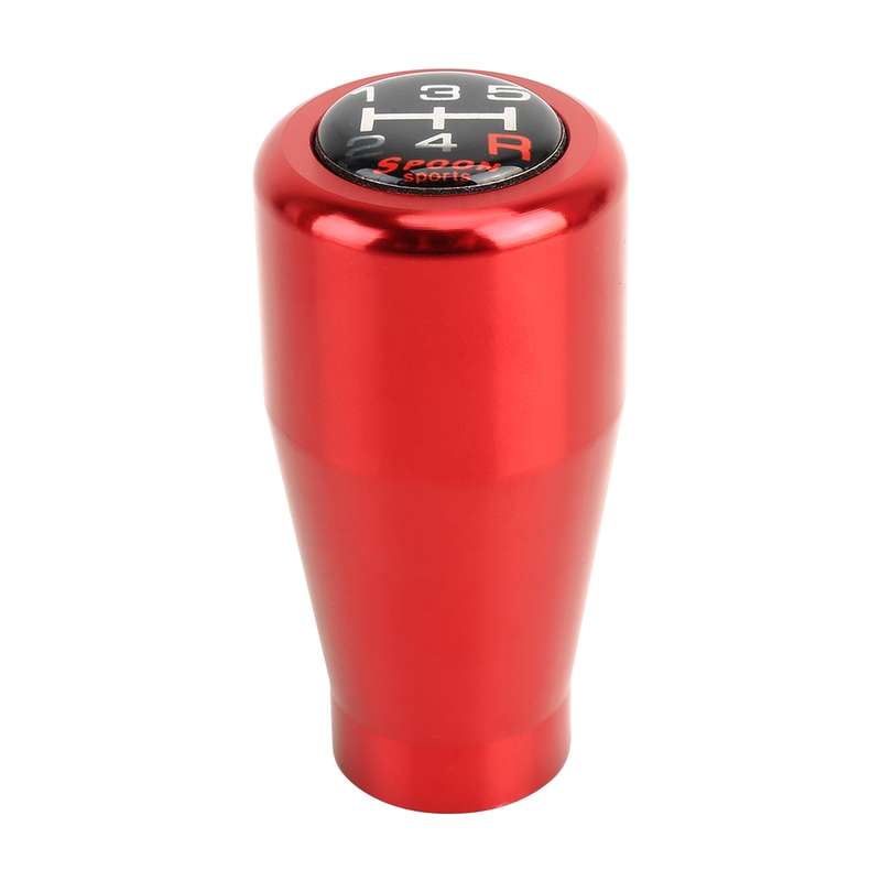 Universal Car Solid Color Cone Shape Shifter Manual Automatic Gear Shift Knob(Black)