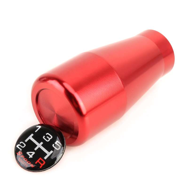 Universal Car Solid Color Cone Shape Shifter Manual Automatic Gear Shift Knob(Black)
