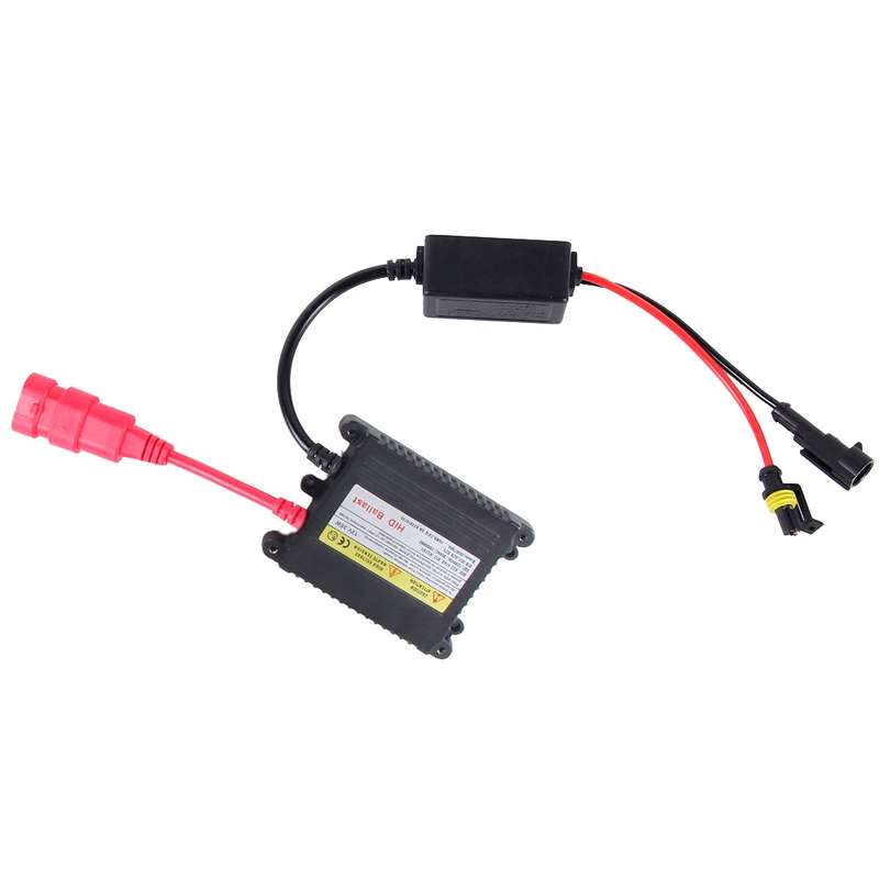 2PCS 35W H8/H11 2800 LM HID Xenon Light with 2 Alloy HID Ballast, High Intensity Discharge Lamp, Col