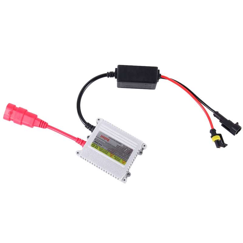 2PCS 35W HB3/9005 2800 LM Slim HID Xenon Light with 2 Alloy HID Ballast, High Intensity Discharge La