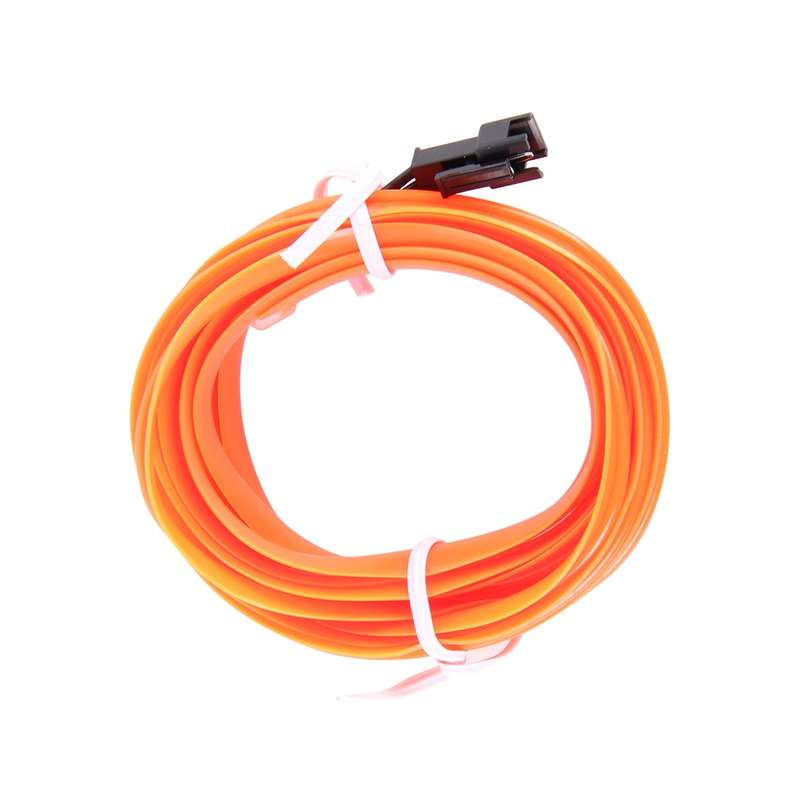1M Cold Light Flexible LED Strip Light For Car Decoration (Orange Light)