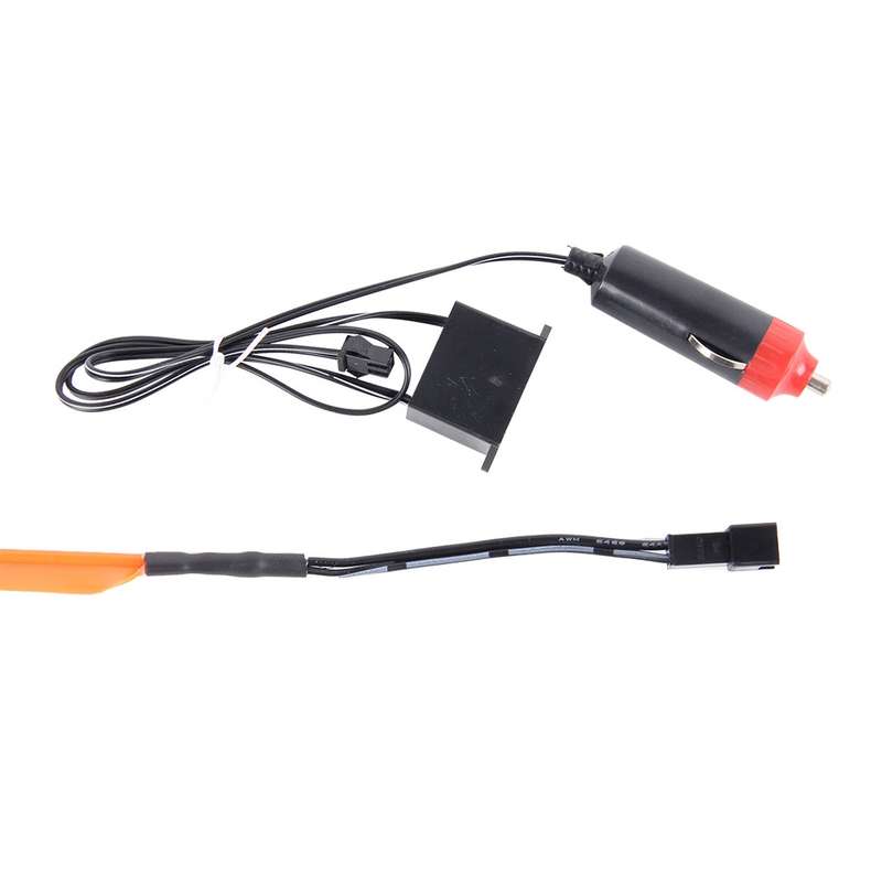1M Cold Light Flexible LED Strip Light For Car Decoration (Orange Light)