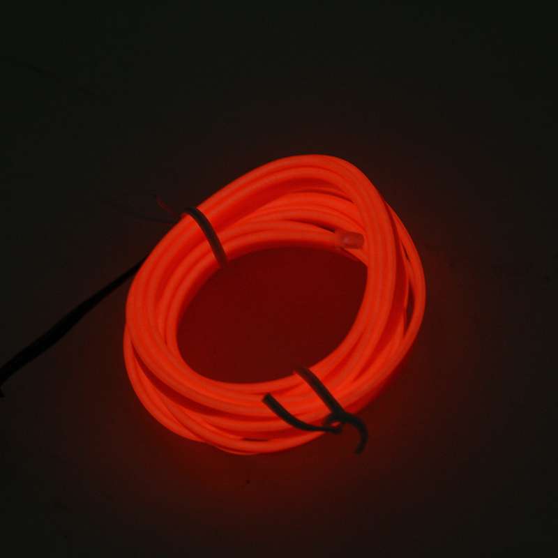 1M Cold Light Flexible LED Strip Light For Car Decoration (Orange Light)