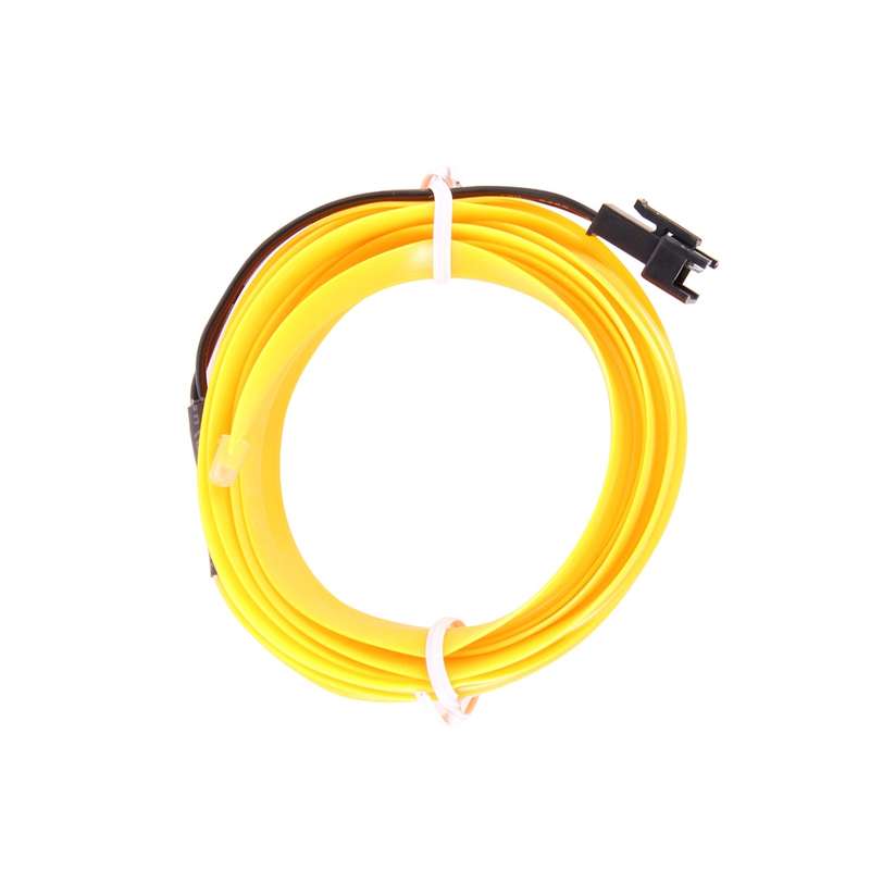 1M Cold Light Flexible LED Strip Light For Car Decoration (Fluorescent Green Light)