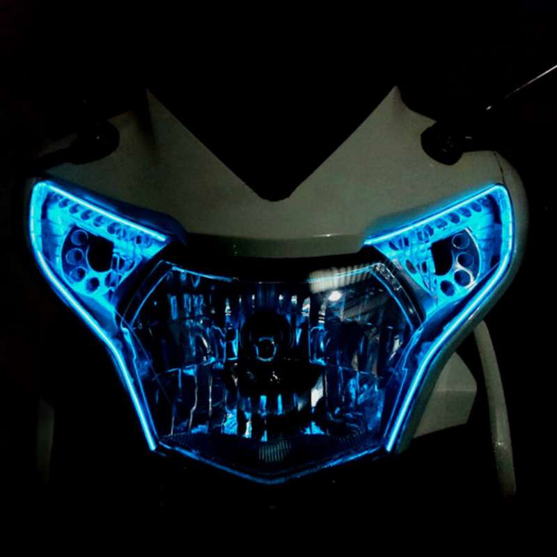 2M Cold Light Flexible LED Strip Light For Car Decoration(Red Light)