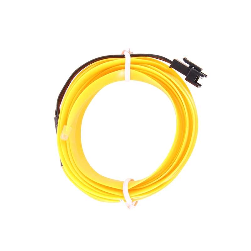 2M Cold Light Flexible LED Strip Light For Car Decoration(Red Light)
