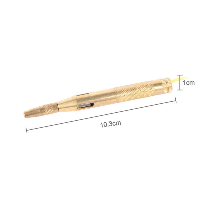 CNJB-85016 Pure Copper Circuit Tester and Electrical Voltage Detector Pen Set With Crocodile Clip 6-
