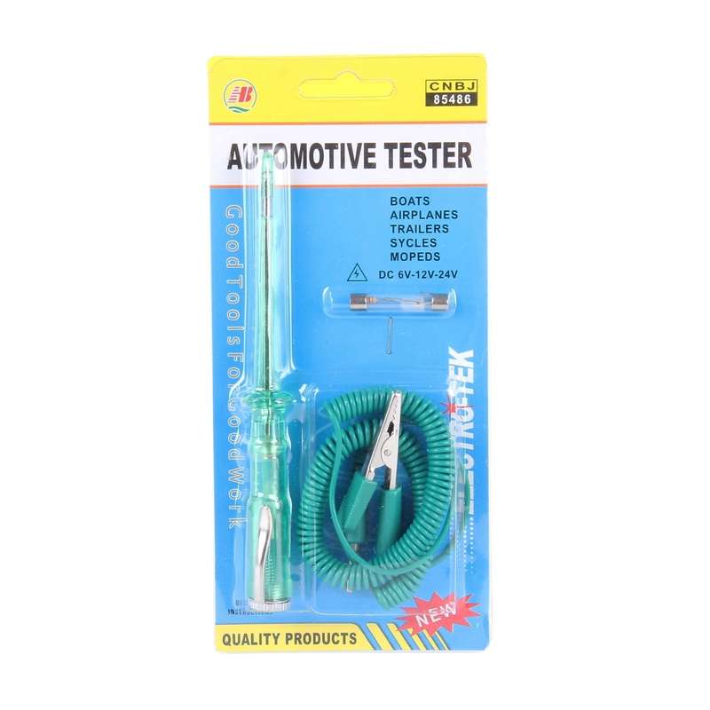 CNJB-85486 Circuit Tester and Electrical Voltage Detector Pen Set With Crocodile Clip And Replaceabl