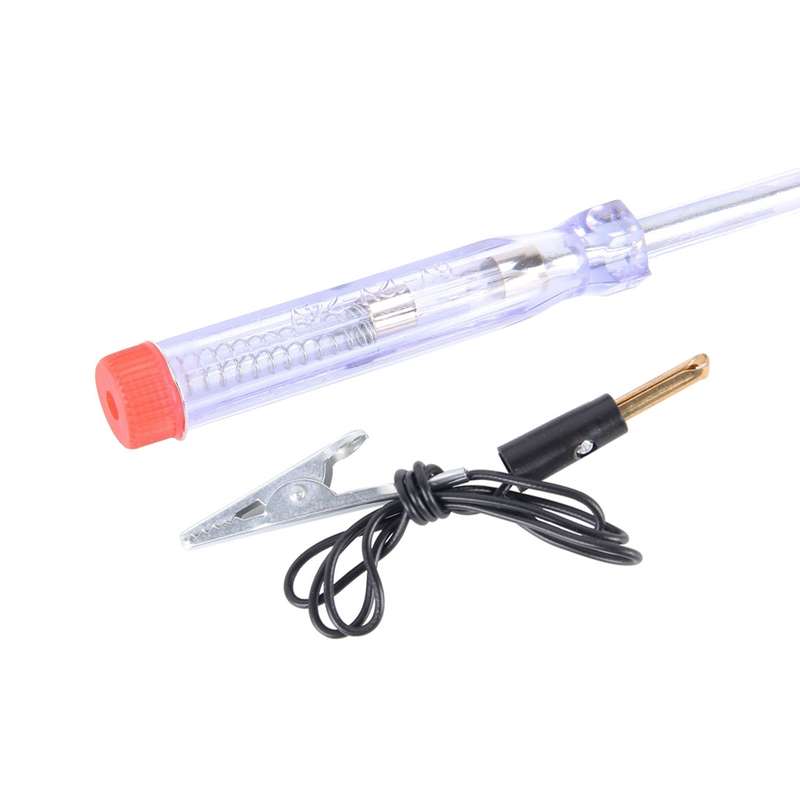 CNJB-85015 Circuit Tester and Electrical Voltage Detector Pen Set With Crocodile Clip 6-12V, Wire Le