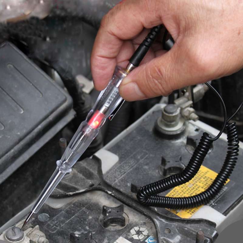 CNJB-85015 Circuit Tester and Electrical Voltage Detector Pen Set With Crocodile Clip 6-12V, Wire Le