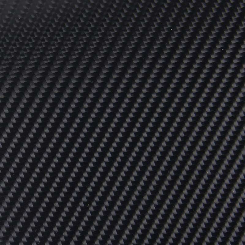 1.52m × 0.5m 4D Deep Blue Gloss Carbon Fiber Vinyl Wrap Car Sticker Decal Bubble Free Air Releas...