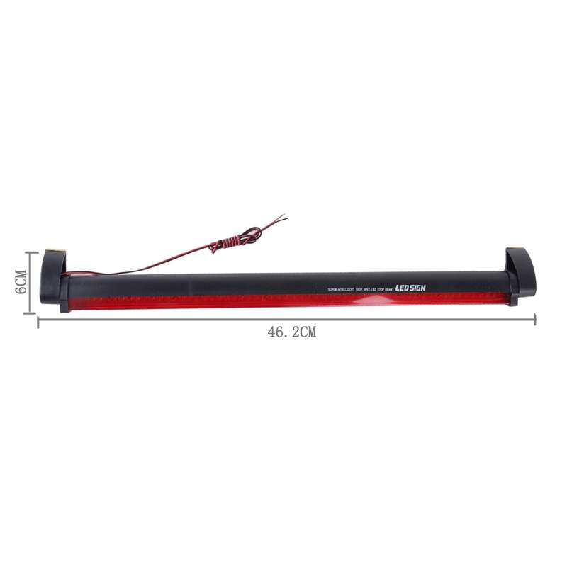 60 LEDs Red Light Car Third Brake Light, DC 12V Cable Length: 80cm