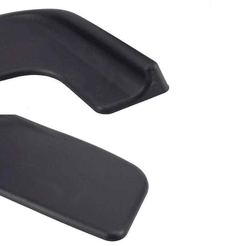 2 PCS Universal Fit Car Front Bumper Spoiler Lip Splitter Diffuser SUV ABS Front Shovel, Length: 57c
