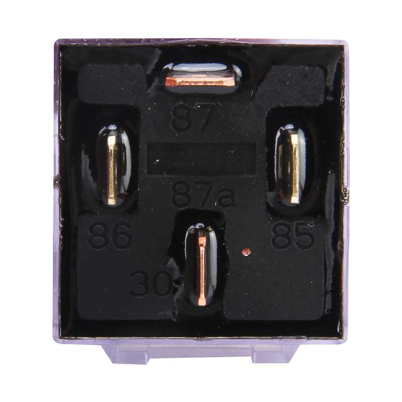 10 PCS JD-1912 80 AMP 12V Waterproof Car Auto Four Plugs Relay with Warning Light