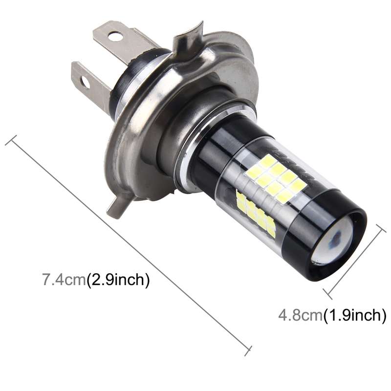 H4 7W 420LM 6000K Car Fog Lights with 42 SMD-3528 LED Lamps, DC 12V(White Light)