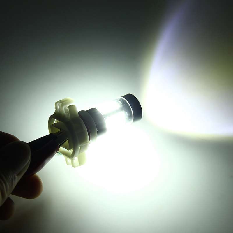 H16 7W 420LM 6000K Car Fog Lights with 42 SMD-3528 LED Lamps, DC 12V(White Light)