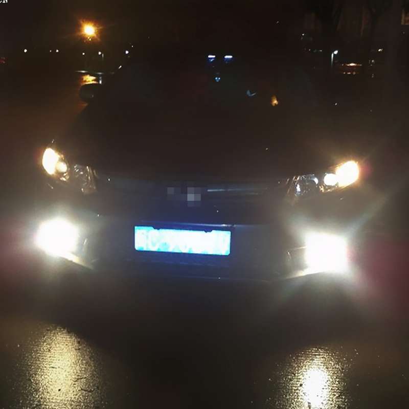 H16 7W 420LM 6000K Car Fog Lights with 42 SMD-3528 LED Lamps, DC 12V(White Light)