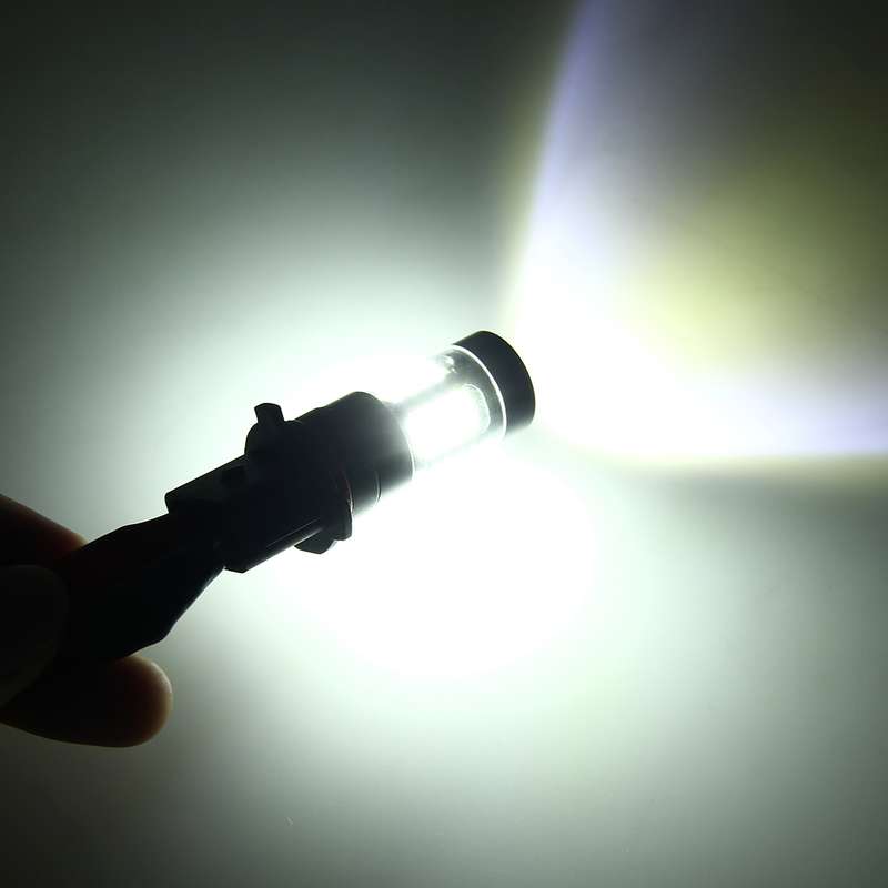 P13W 7W 420LM 6000K Car Fog Lights with 43 SMD-3528 LED Lamps, DC 12V(White Light)