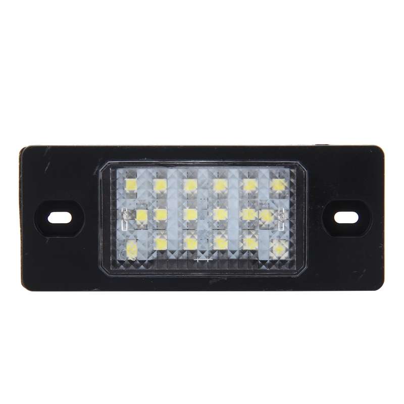 2 PCS License Plate Light with 18 SMD-3528 Lamps for Volkswagen Touareg 2003-2010 ,Prosche Cayenn