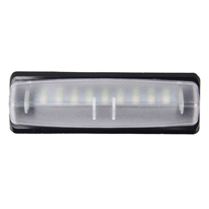 2 PCS License Plate Light with 18 SMD-3528 Lamps for Toyota,2W 120LM,6000K, DC12V(White Light)