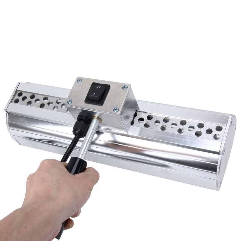 1000W Handheld Heat Light Infrared Dryer Spray Paint Heating Curing Lamp Baking Booth Heater, Cable