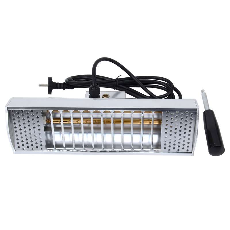 1000W Handheld Heat Light Infrared Dryer Spray Paint Heating Curing Lamp Baking Booth Heater, Cable