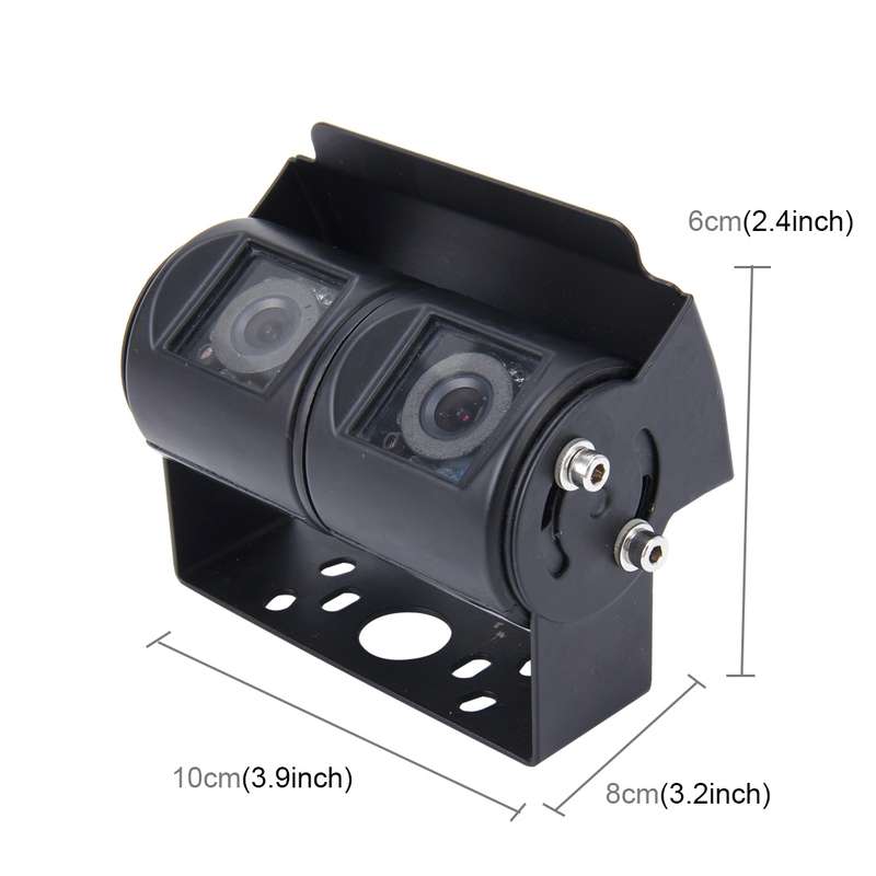 Dual Head Universal 720×540 Effective Pixel, NTSC 60HZ CCD Waterproof Car Rear View Backup Camer...