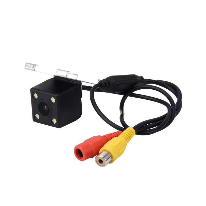 656x492 Effective Pixel NTSC 60HZ CMOS II Waterproof Car Rear View Backup Camera With 4 LED Lamps f