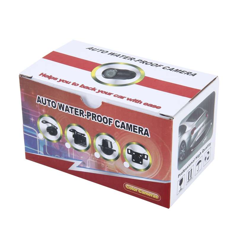 656x492 Effective Pixel NTSC 60HZ CMOS II Waterproof Car Rear View Backup Camera With 4 LED Lamps fo