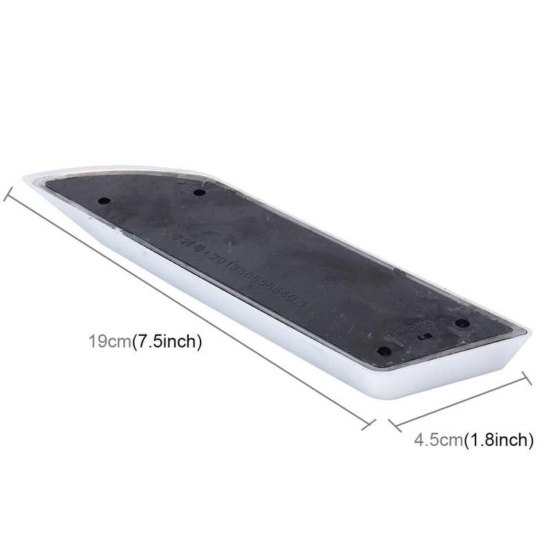 2 PCS Car Body Side Solar Decorative Colorful Strobe Warning Outlet Light