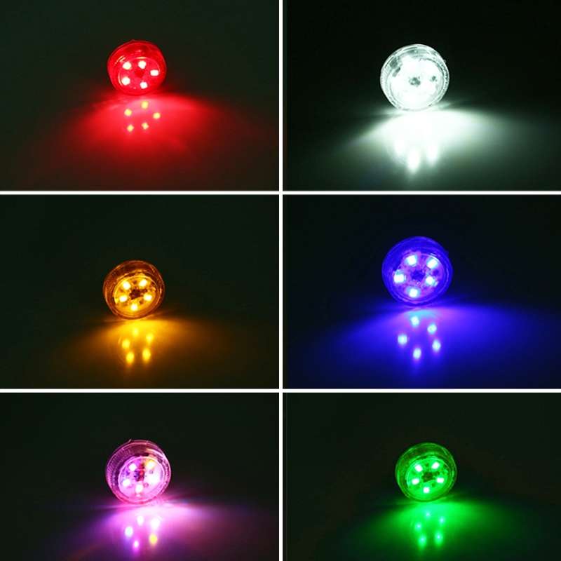 2 PCS Car Door Magnetic Warning Strobe Light Lamp(Red Light)